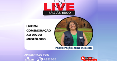 Live em comemoração ao dia do museólogo